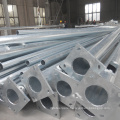 hot dip galvanized customized street lighting column 3m 5m 9m 12m 15m for road lighting